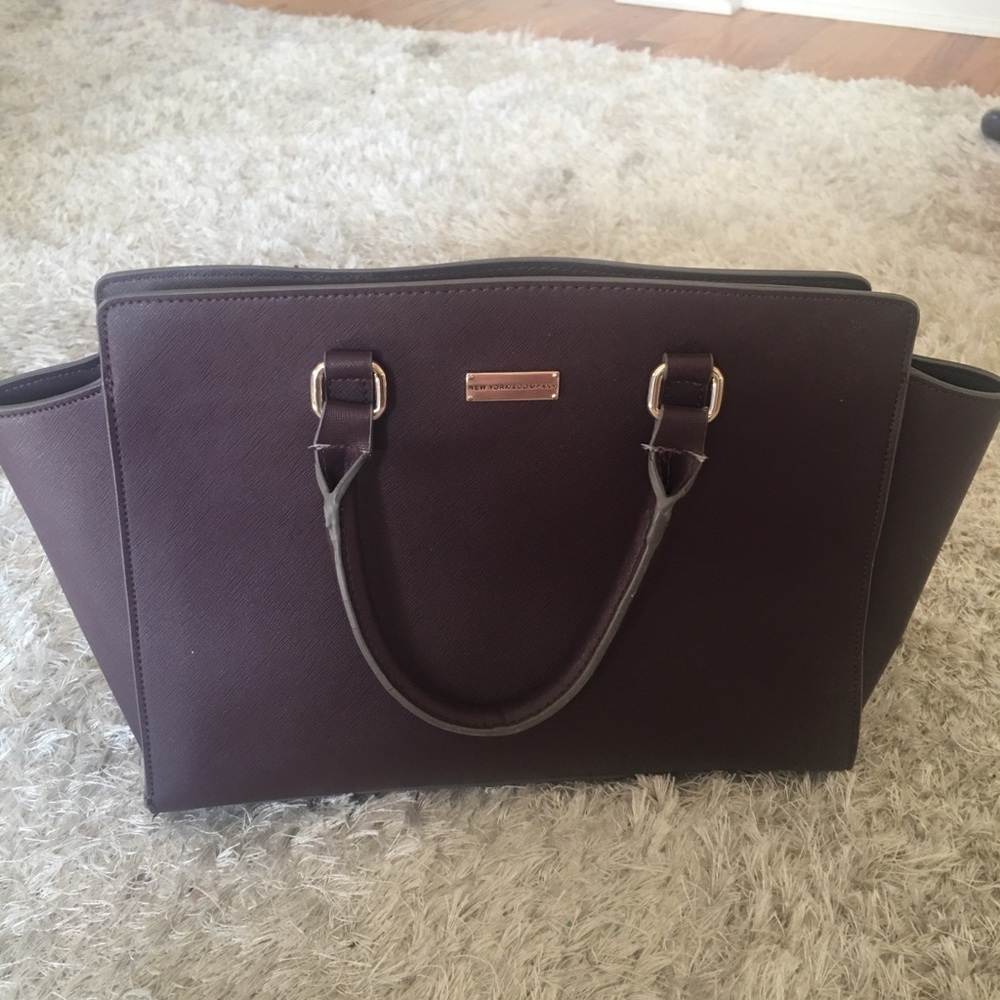 Maroon New York & Company Bag